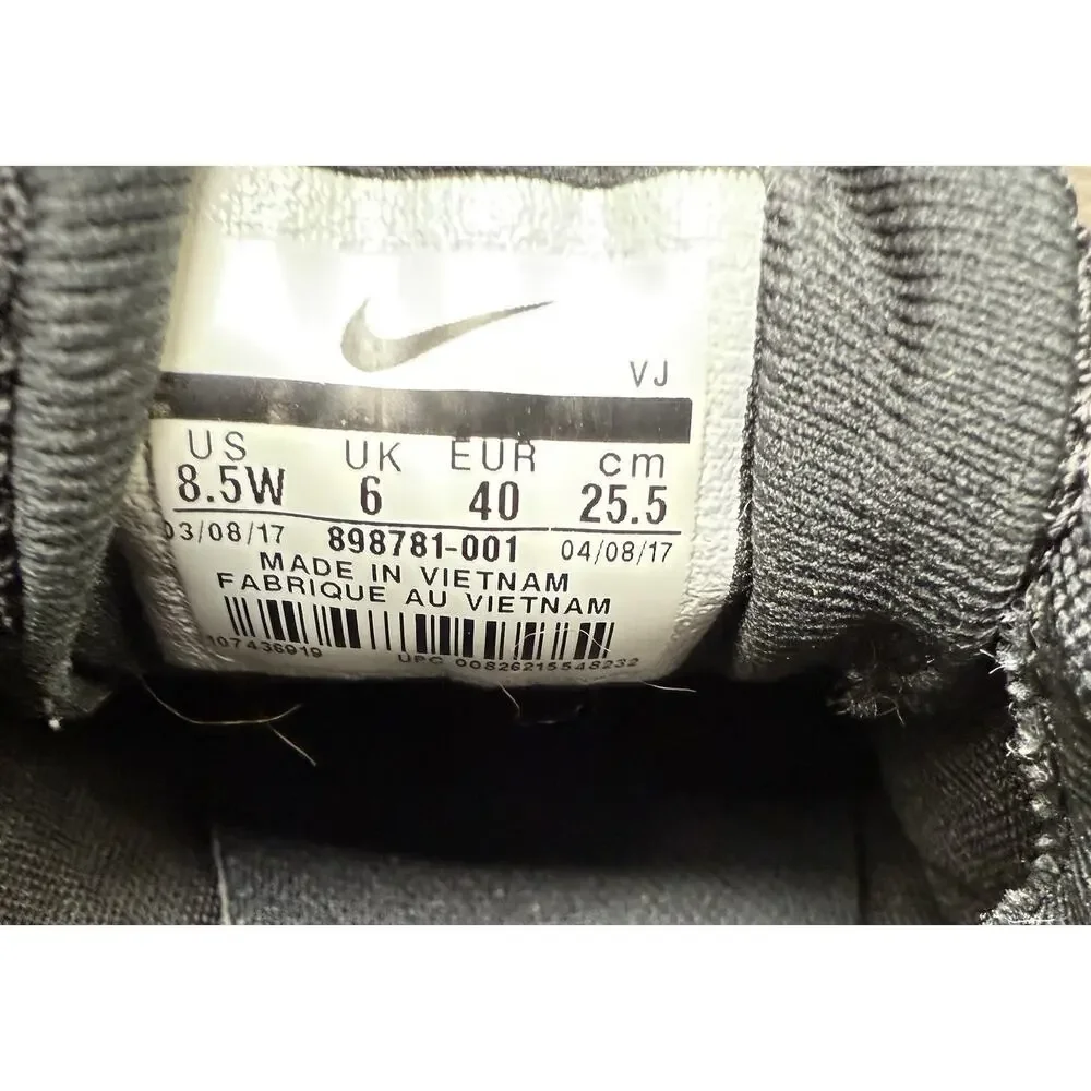 Running Shoes by Nike Flex Trainer 7 Women's 8.5W Black Lace Up Sneakers